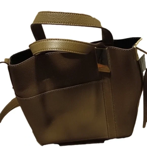 DKNY olive green convertible bag - Picture 1 of 11